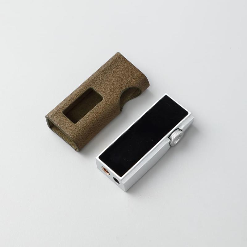 フルプロテクティブレザーシェルスキンケースカバーに適合する iBasso DC07 Pro 用