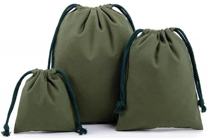 キャンバスコットンリネンバッグ 綿 巾着袋 無地 特大 サイズ 木綿製 大きい 収納 L XL 3 ドローストリング コットン 布袋 1枚
