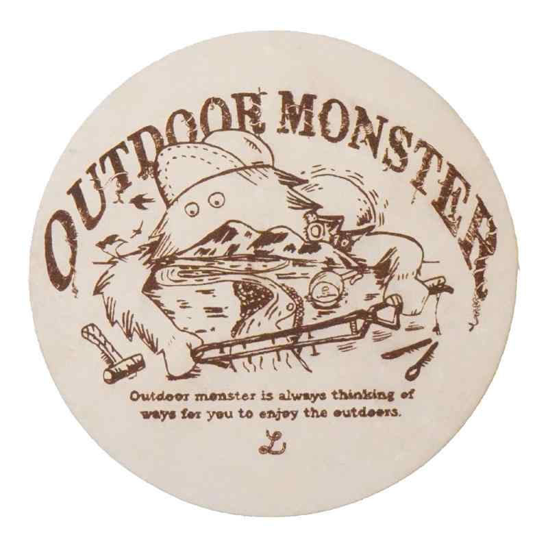 LALPHA アウトドアモンスター レザーコースター OM-300