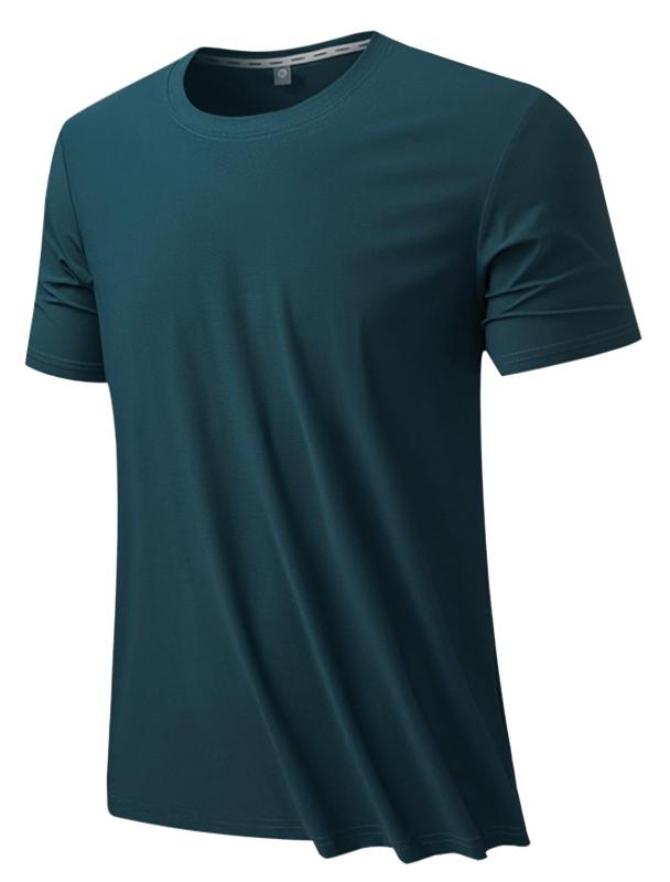 [Perturga] tシャツ スポーツ メンズ 半袖 ランニング 通気 接触冷感 シャツ ウェア テニス クールネック ドライ ハイキング トップス トレーニング ジム 吸汗速乾