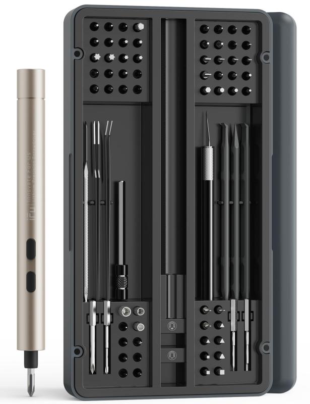 Rakuten - iFu 電動ドライバー 小型 精密ドライバーセット 90 in 1 ペン型電動精密ドライバー