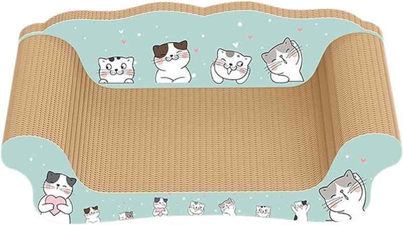 猫爪とぎ ソファ型猫爪とぎ ネコソファー ダンボール 爪研ぎ 猫爪とぎベッド ソファ型爪とぎ ペットソファ ペットベッド スクラッチボード つめとぎ ガリガリ 運動不足改善 家具破壊防止