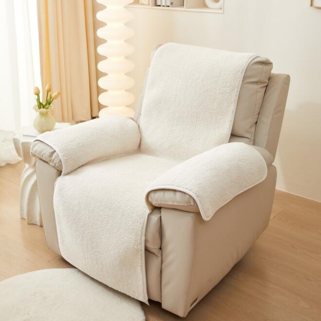 マッサージチェアカバー リクライニングチェアカバー ソファーカバー 電動ソファーカバー 椅子カバー 1人掛け 2人掛け 3人掛け ペット 子供 汚れ対策 色褪せない 汚れ防止 滑り止め ふわふわ チェック柄 サイドポケット 防寒保温 伸縮 傷防止 かけるだけ