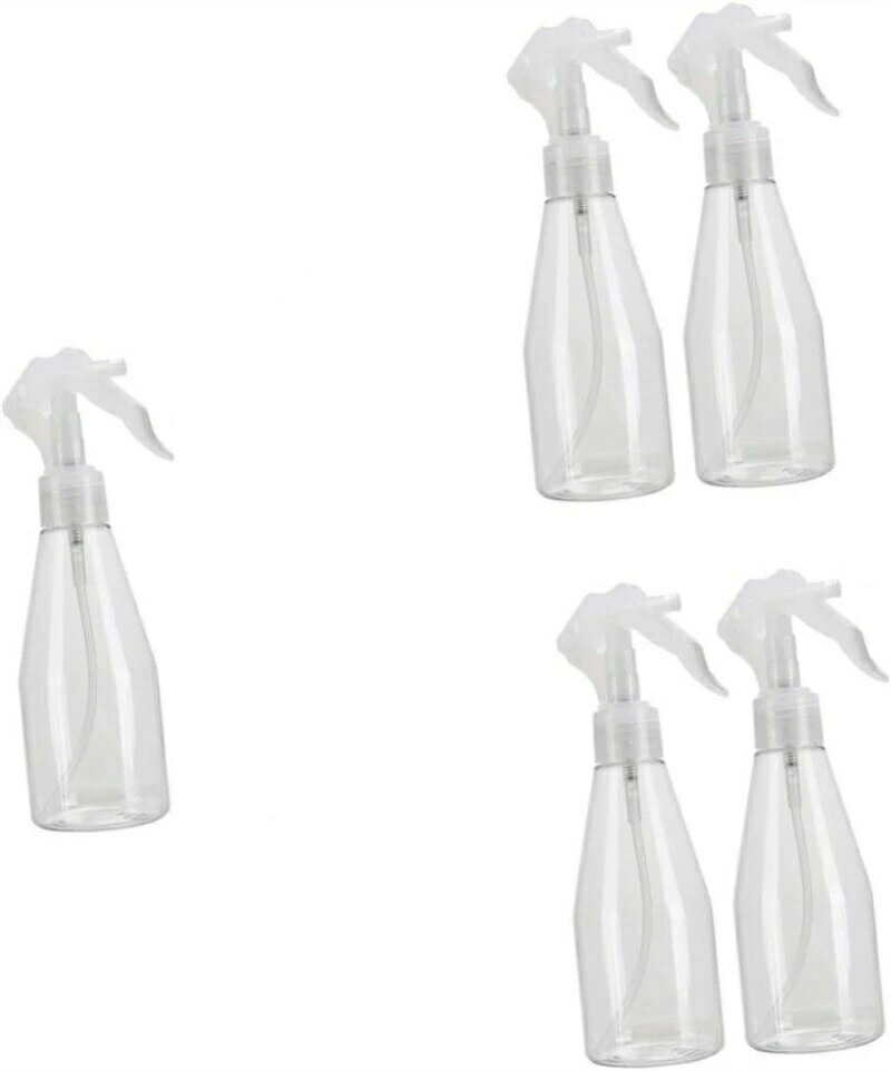 霧吹き スプレー 細かい霧を噴霧する 詰め替え 観葉植物 園芸 掃除 水やり用 アルコール対応 200ml 5本..