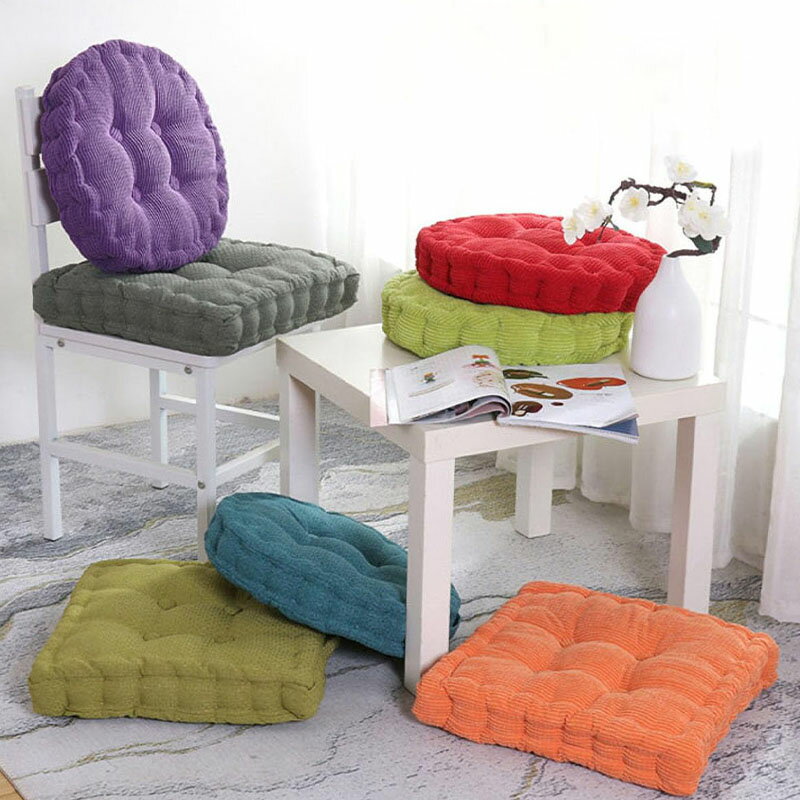 座布団 低反発 クッション 北欧 おしゃれ 無地 座り心地いい 厚手 健康クッション 座椅子 椅子用 フロ..