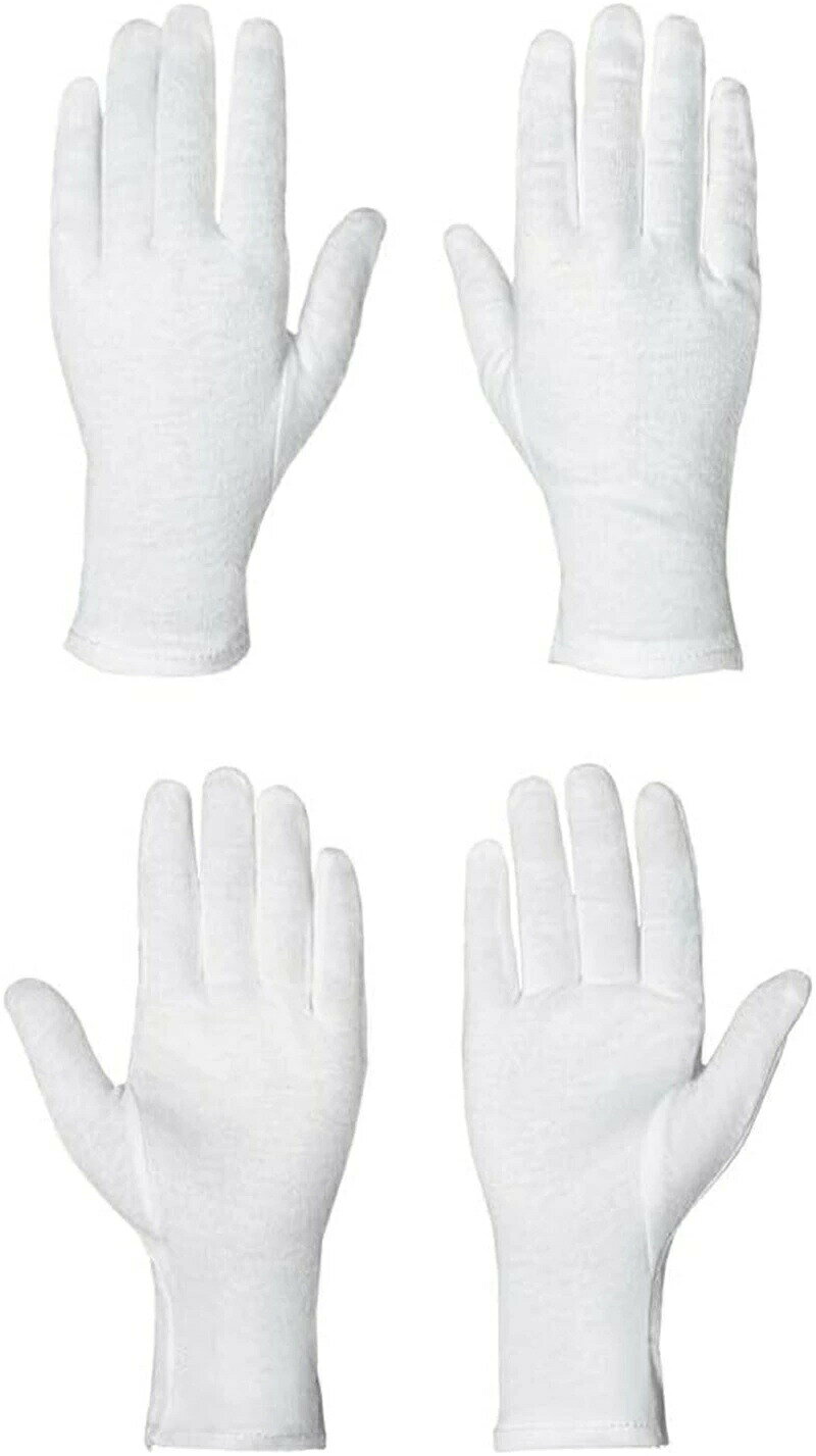 綿手袋 白 通気性 コットン手袋 家事 掃除用