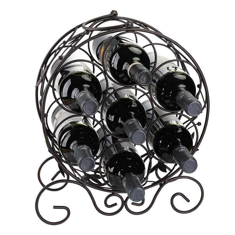 ワインラック 酒 ストレージ ホルダー スタンド 収納 ボトルラック インテリア 飾り 家庭用 店 棚 7本 ..