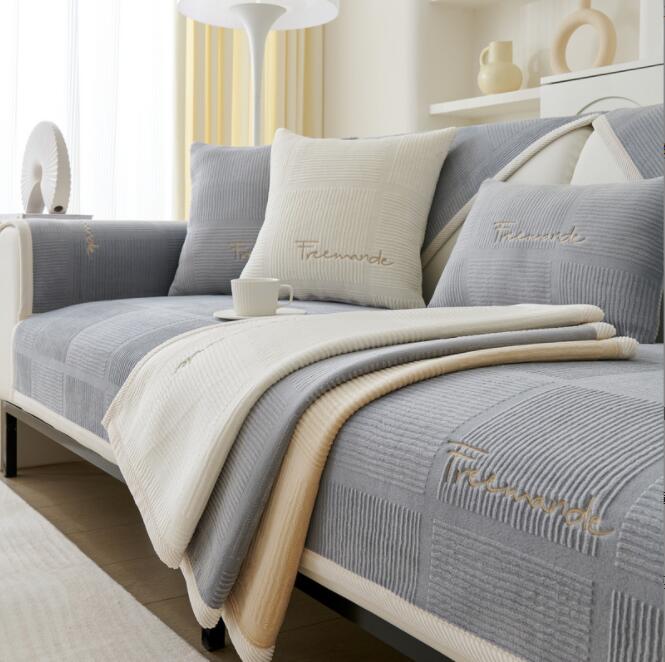 ソファーカバー マルチカバー 北欧　ソファーシーツ ソファーカバー 4人掛け 3人掛け 2人掛け 1人掛け 肘掛け お洒落 マルチカバー 汚れ防止 キズ防止 ソファーカバー 洗濯可 sofa リビング 滑り止め 犬猫対策 ダイニング 洗濯可 四季兼用 8色 送料無料