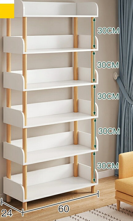簡易本棚ラックラックリビングルーム小型家庭用ディスプレイラック本棚寝室本収納ラック