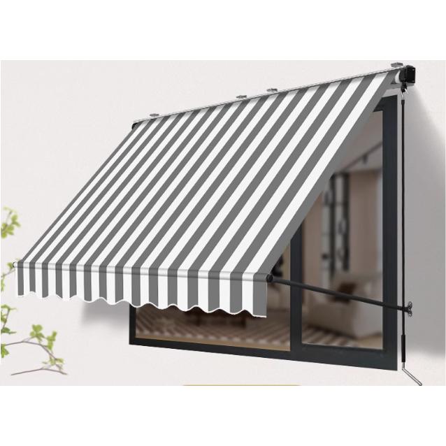 オーニングテント 日よけ オーニング?シェード 巻き取り式 サンシェード オーニング ひさし 紫外線 UV ..