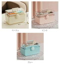 薬箱 救急箱 3段収納 おしゃれ 収納 ケース コンパクト 薬 3段 薬ケース くすり箱 くま ボックス 収納BOX 収納ケース 携帯 小物ケース