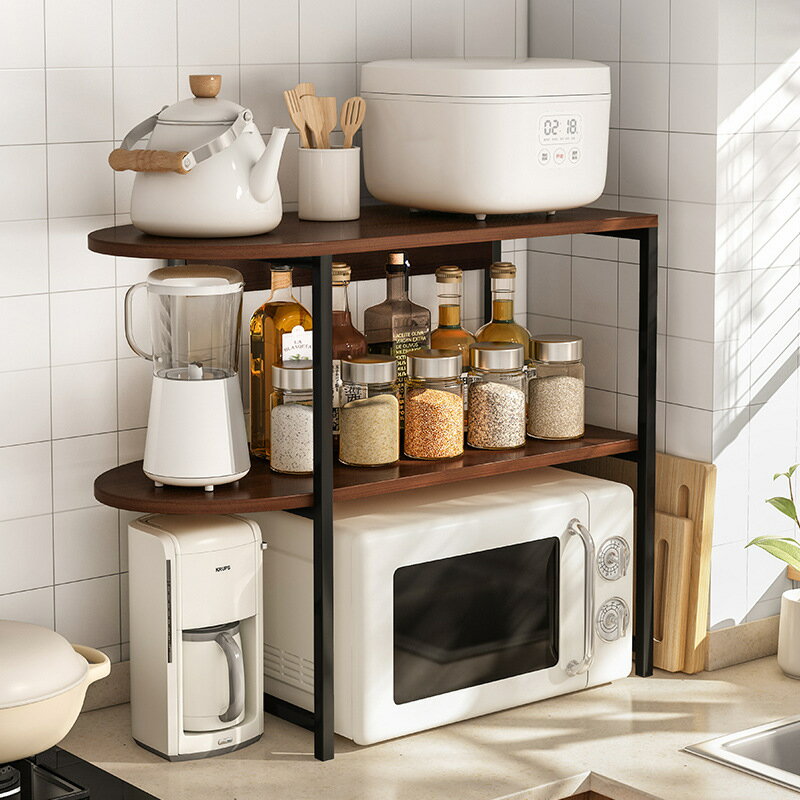 キッチンレンジラック多層調味料ボウル皿オーブンオーブン鍋収納ラックキッチン用品家庭用大全です