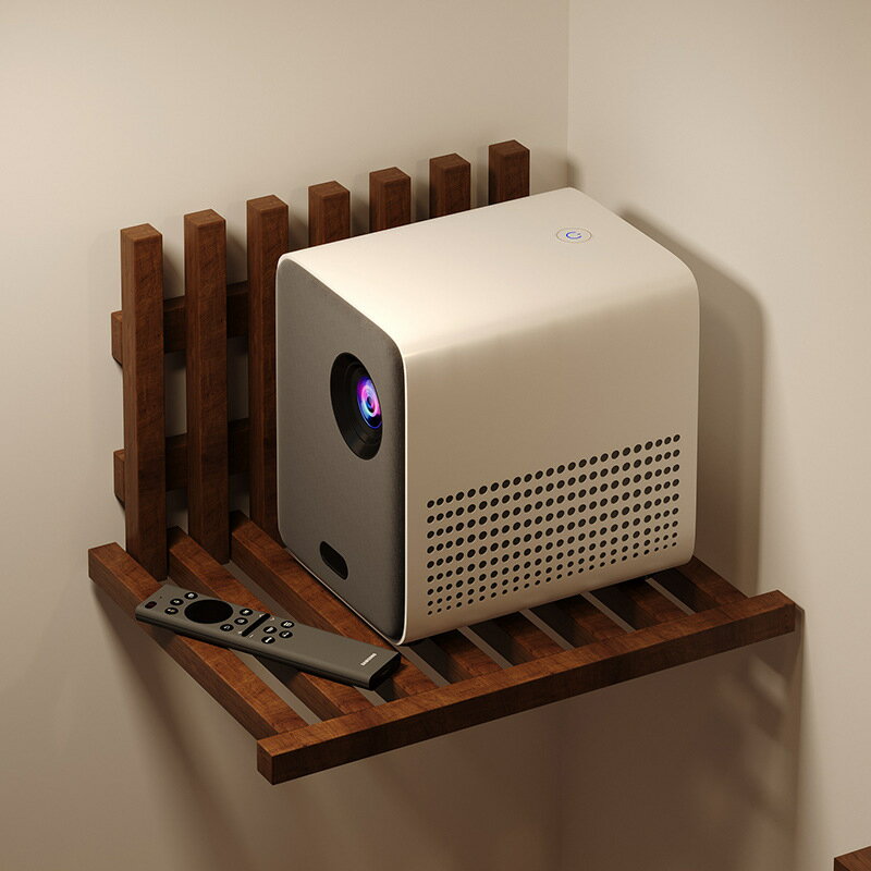 プロジェクター棚壁掛けブラケット折りたたみ可能ゴム製ナイトテーブル寝室家庭用アイデア宙弔り収納ボ..