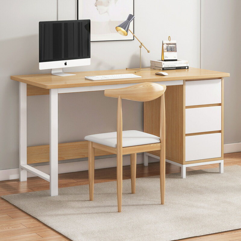簡易机(デスクトップパソコン用デスク家庭スマート現代事務椅子グループ学習テーブル字机