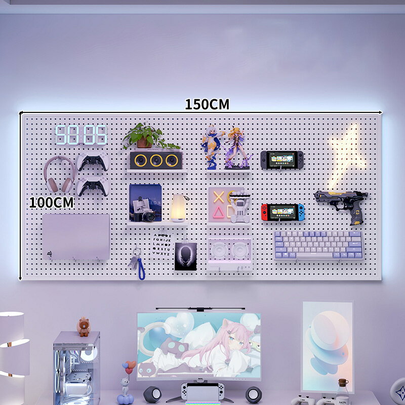 工具壁穴板万能掛板収納棚壁棚パンチ板金具ステンレス整理棚