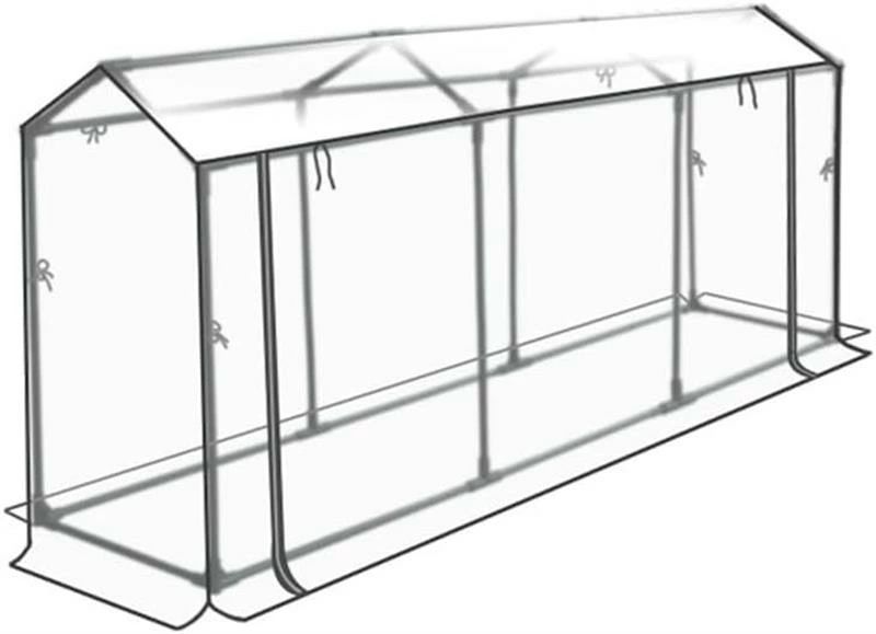 ビニールハウス ガーデンハウス ビニール温室 選べる22サイズ ガーデン温室 PVCカバー 温室カバー 替え..