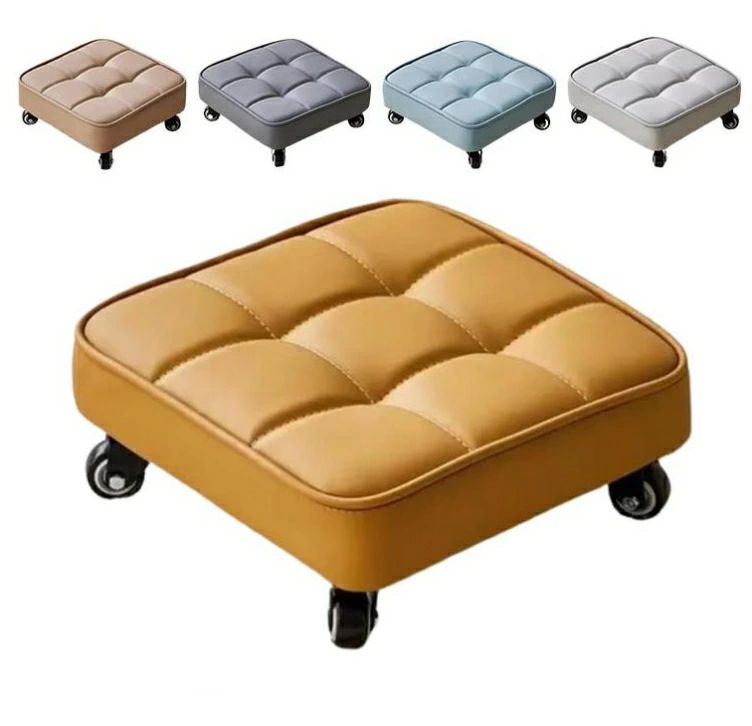 全7色 ロースツール キャスター付き 360°回転 ローラーシート 高さ12cm スツール 低い キャスター キャスター付き椅子 静音 静か ワーキングチェア 椅子 作業椅子