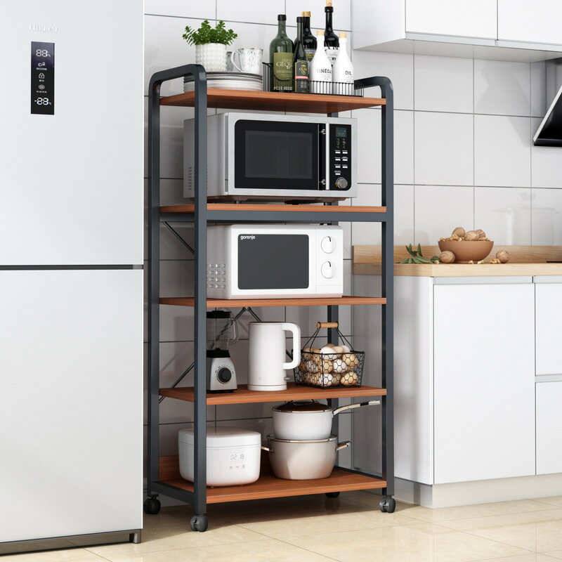 キッチン隙間棚移働可能床に積層用品収納冷蔵庫隙間収納鍋棚家庭用の大部分です