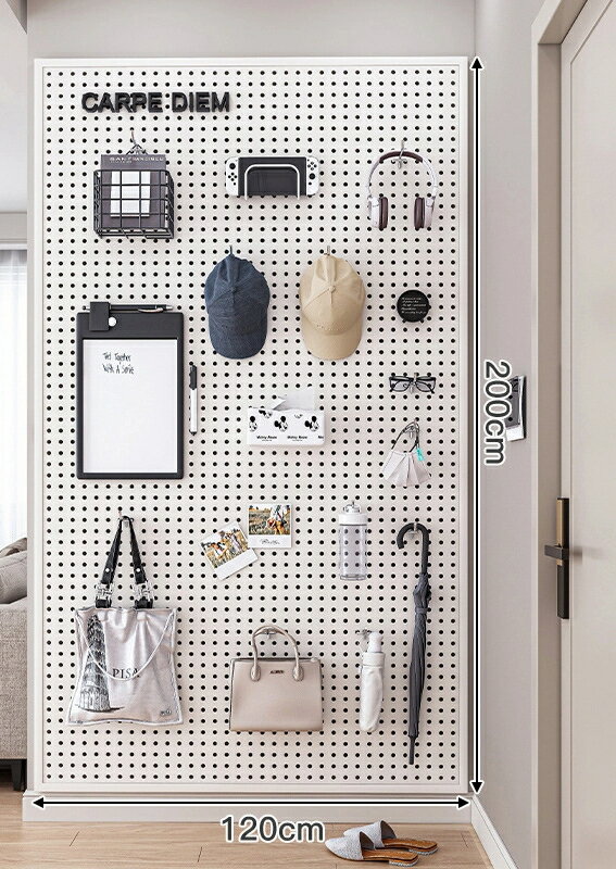 キッチン棚穴板ステンレス壁調味料棚壁掛けナイフ棚家庭用多機能収納棚