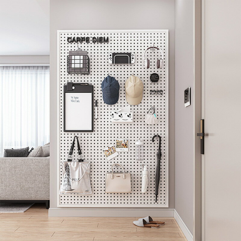 穴穴板壁上棚棚ステンレス展示収納アクセサリー金具万能板壁