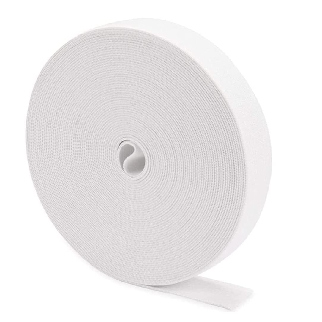 弾性バンド ゴム幅20mm 長さ40m 交換バンド 手芸 裁縫材料 弾性コード ラテックスゴム 平ゴム 服アクセ..