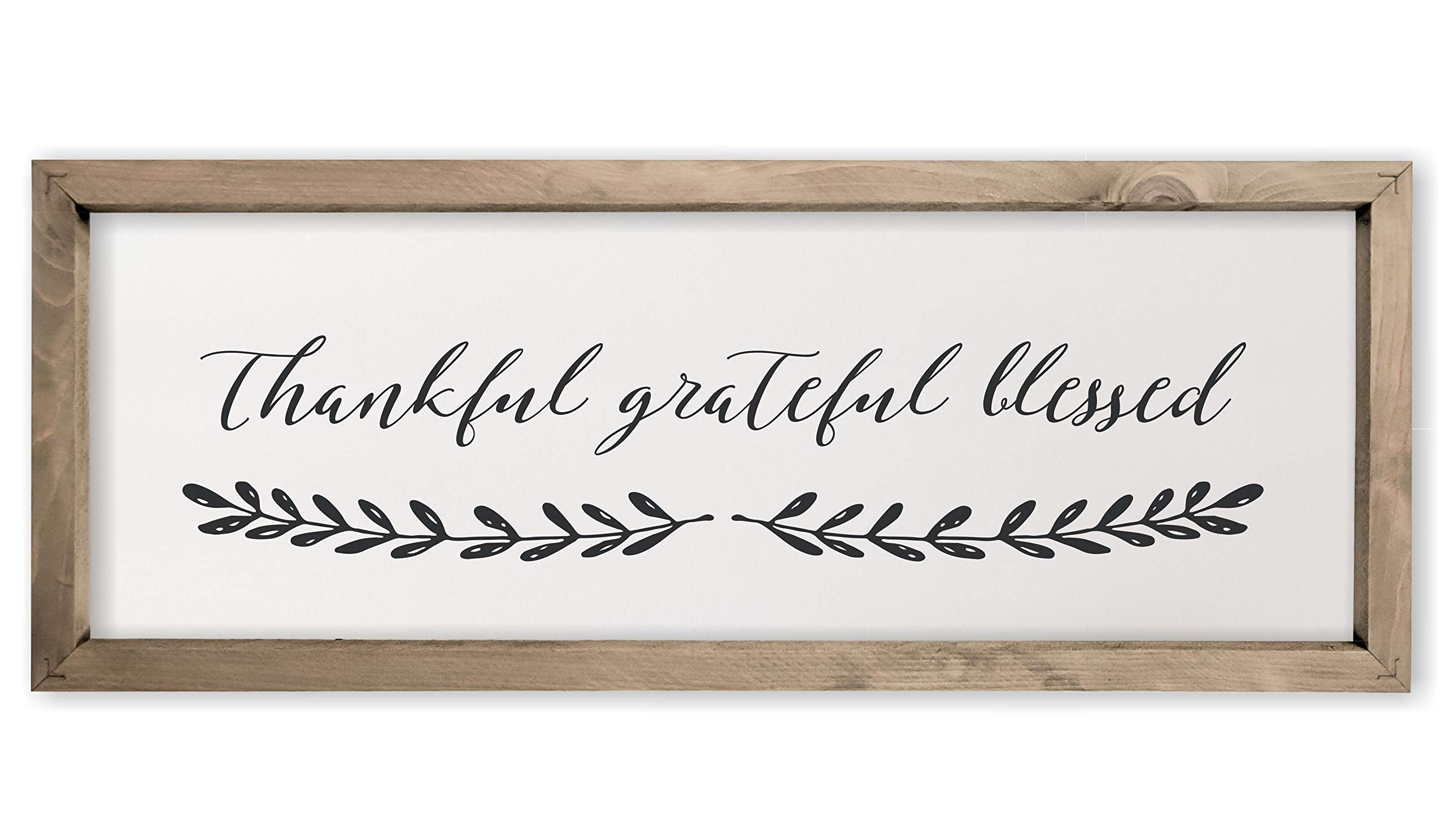 楽天いいものばかり木製 素朴なスタイル 壁装飾サイン フレーム付き 12x36