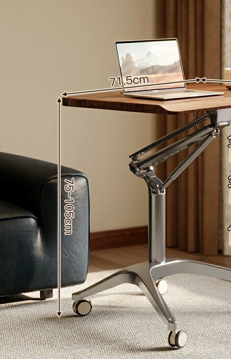 エアーリフトpcデスク立ち仕事台家庭用デスクデスク小型ノートモバイルデスク