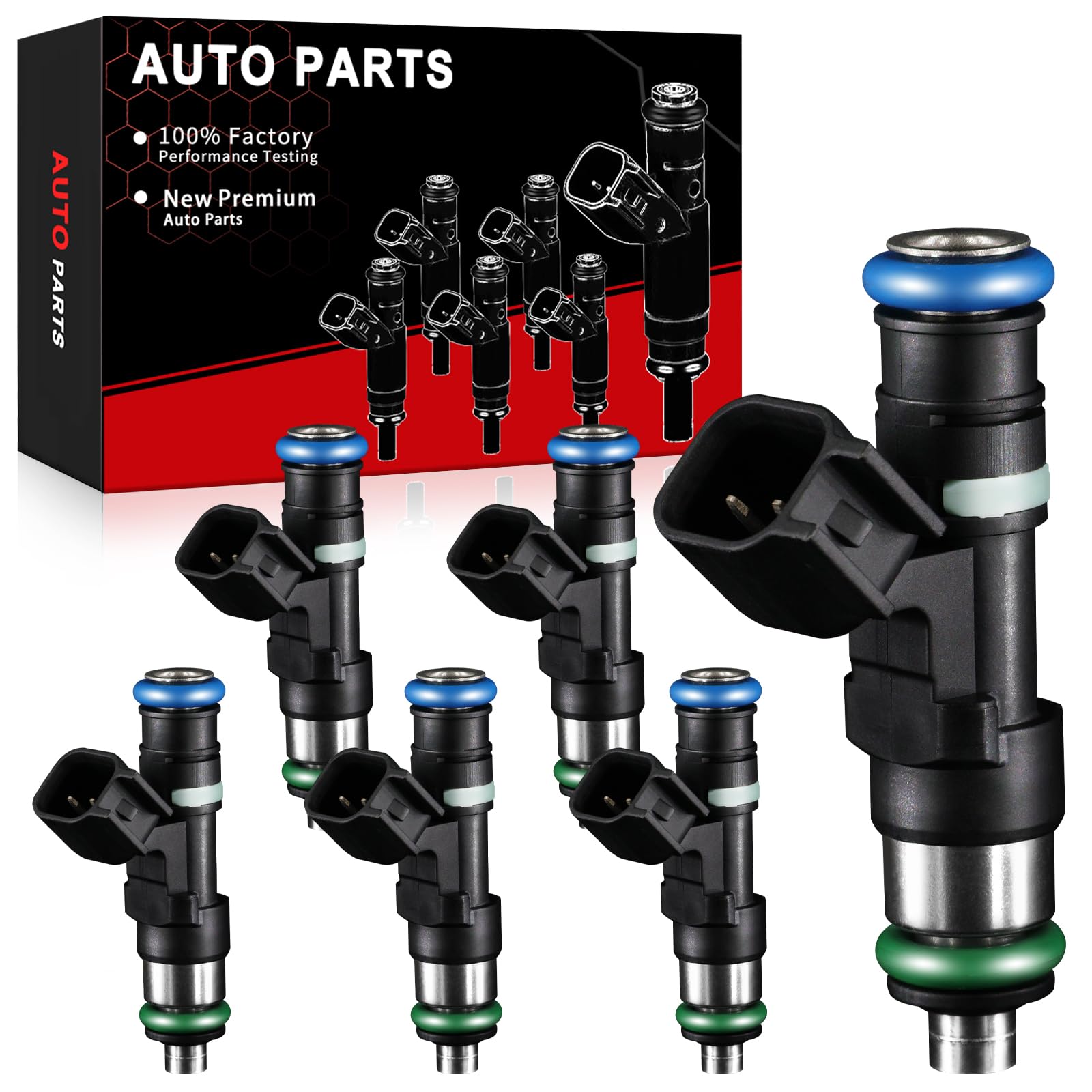 ǳ󥸥 ӥ奤å󥯥졼 GMC Acadia Ŭ絡:-Saturn Vue Outlook 3.6L V6 2007 2008 2009 2010 6PCS OE#0280158154 832-11221 FJ980