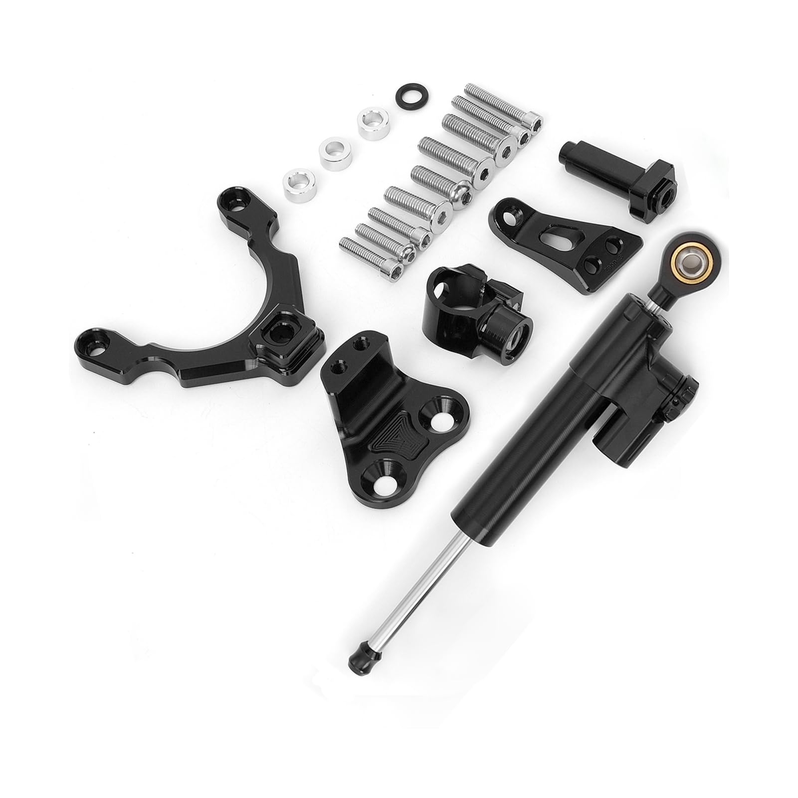 ステアリングダンパー スタビライザーマウントブラケットキット付き Kawasaki Z900 2017 2018 2019用