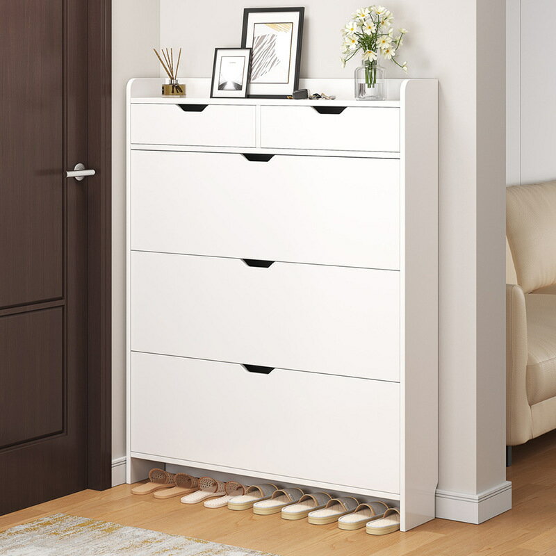 薄型の靴箱現代翻斗家庭用戸口入室小靴箱小型坪型2025新型爆款靴棚