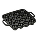 IH対応鉄鋳物 たこ焼き器16穴【3966】