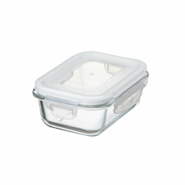 デリッシュ・ライフ耐熱ガラス保存容器 長方形650ml イシガキ