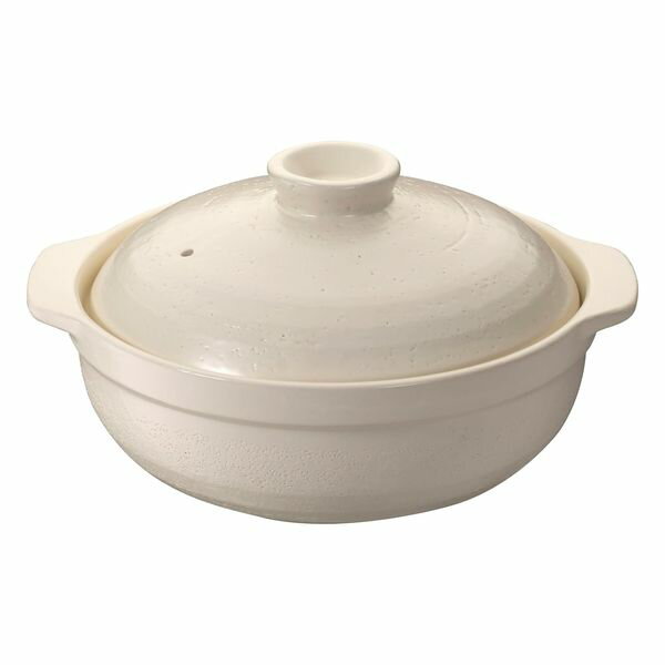 直火対応 吹きこぼれにくい土鍋 9号 ※ガス火専用 イシガキ