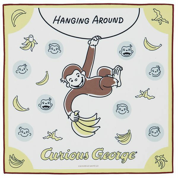 おさるのジョージ25 くっつくランチクロス スケーター(3)