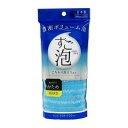 【●日本製】 すご泡4 ナイロンタオル かため ブルー 東和産業