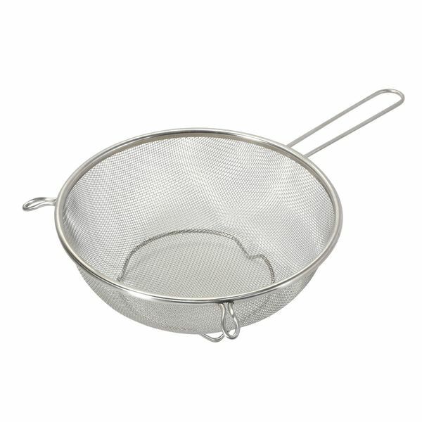 ベーシスライン ステンレス製ストレーナーザル21cm パール金属