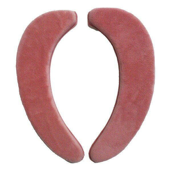 グラデ 極ふわ 吸着便座シート スモークピンク ヨコズナクリエーション