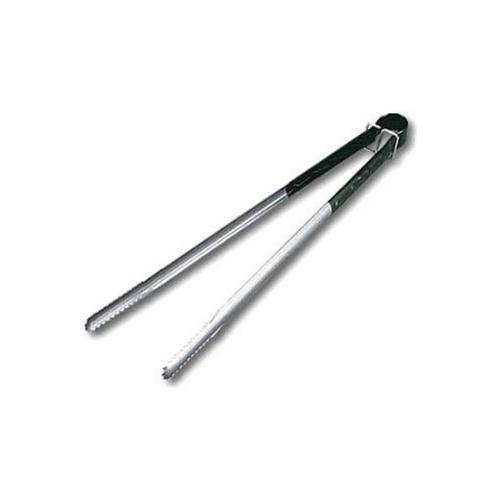 送料無料 CAPTAIN STAG キャプテンスタッグ レスト大型炭バサミ450mm パール金属 【M-7638】