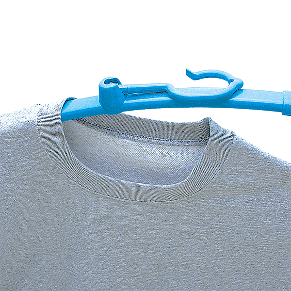 キッチン・生活雑貨の店 まるげんの送料無料 LEC レック トレ−ナ−用ロングハンガー ※商品仕様変更の為、色・デザイン等が異なる場合がございます【W-102】【CP】｜アングル3