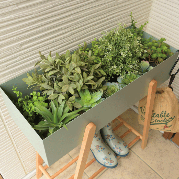 プランタースタンド ラック ディスプレイラック 観葉植物 フェイクグリーン 収納 ...
