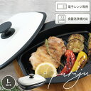 電子レンジ用 グリルパン 角形 Lサイズ 専用レシピ付 パリージュ レンジグリル Lサイズ 内面 ふっ素樹脂加工 電子レンジ 調理 調理器具 時短 焼き魚 焼き目 時短 焼き魚 焼き目 食洗機対応 レンジで焼ける レンジ グリル ヘルシー 簡単 手軽 便利 一人暮らし キッチン用品