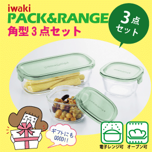 送料無料 iwaki イワキ パック＆レン