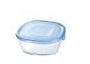 NEWパック&レンジ角型 450ml アクアブルー(3)