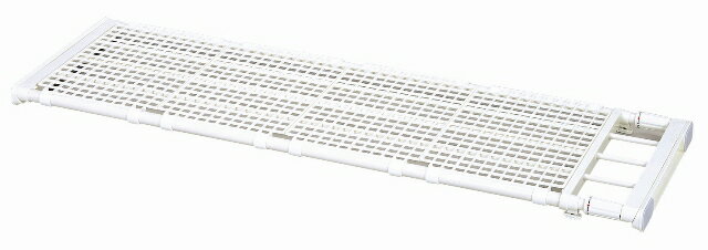 送料無料 【新しくなりました】 幅広＆小さな物も載せやすいメッシュ棚仕様！ 超強力伸縮ラック つっぱりラック ワイド ロング（119〜200cm対応サイズ） 棚...