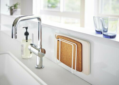 【ポイント5倍】山崎実業 マグネットまな板スタンド タワー ホワイト tower YAMAZAKI 【RCP】【5138】