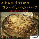 岩手県産　牛すじコラーゲンハンバーグ 5個セット（120g×5個） 国産　レストランの味