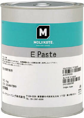 モリコート　ペースト（淡黄色）　Eペースト　1kg【E10】 販売単位：1缶(入り数：-)JAN[-](モリコート 焼付防止潤滑剤) 東レ・ダウコーニング（株）【05P03Dec16】 2