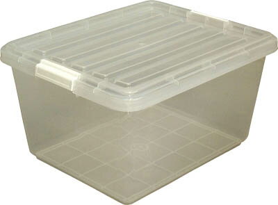 IRIS　クリアBOX　CB−25　クリア／ホワイト【CB25】 販売単位：1個(入り数：-)JAN[4905009368273](IRIS 収納ケース) アイリスオーヤマ（株）【05P03Dec16】