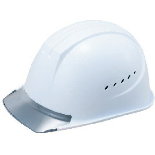 タニザワ　エアライト搭載ヘルメット通気孔付き（PC製・透明ひさし型）【1610JZVV2W3J】 販売単位：1個..