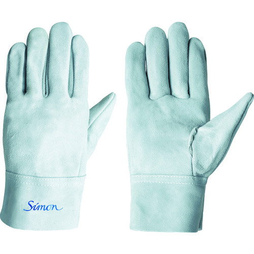 シモン　牛床革手袋　内縫　107B【4110100】 販売単位：1双(入り数：-)JAN[4957520515001](シモン 溶接用保護具) （株）シモン【05P03Dec16】